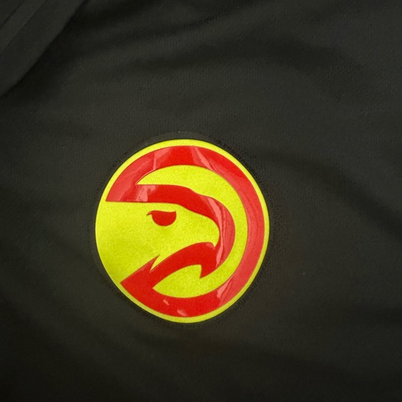New! Nike DriFit x Atlanta Hawks Black Coach Golf Performance Polo Shirt~ M - Picture 3 of 5